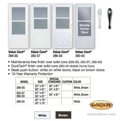 larson storm door|larson storm doors catalog.